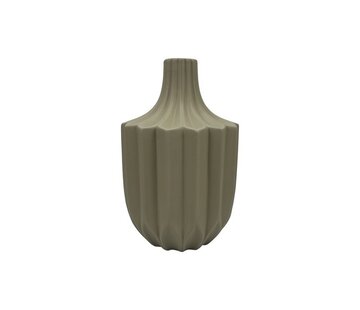 FUGURATO FUGURATO VASE | Ø19,5X30 CM LIGHT BROWN