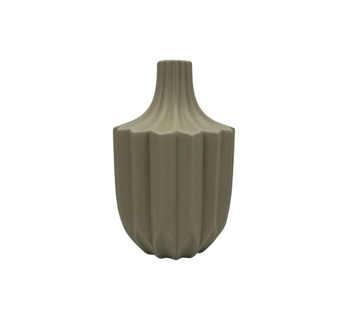 FUGURATO FUGURATO VASE | Ø19,5X30 CM HELLBRAUN