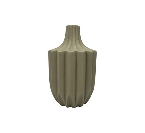 FUGURATO FUGURATO VASE | Ø24X38,5 CM LIGHT BROWN