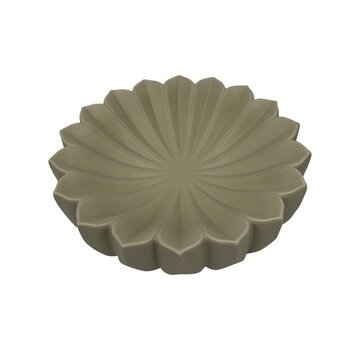 FUGURATO FUGURATO DISH | Ø29,5X7,5 CM LIGHT BROWN