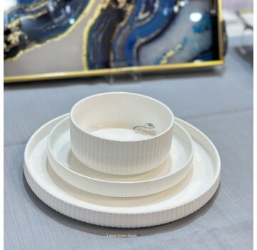 MARLE SERVIESSET 18 PIECES | 6 PERSONS WHITE