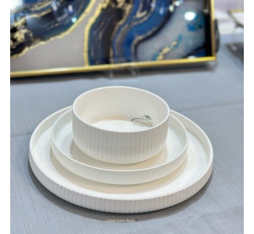 BRICARD PORCELAIN BRICARD MARLE SERVIES SETI 18 PARCA | 6 KISILIK