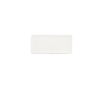 F2D Teller flach 22x10cm white Dusk