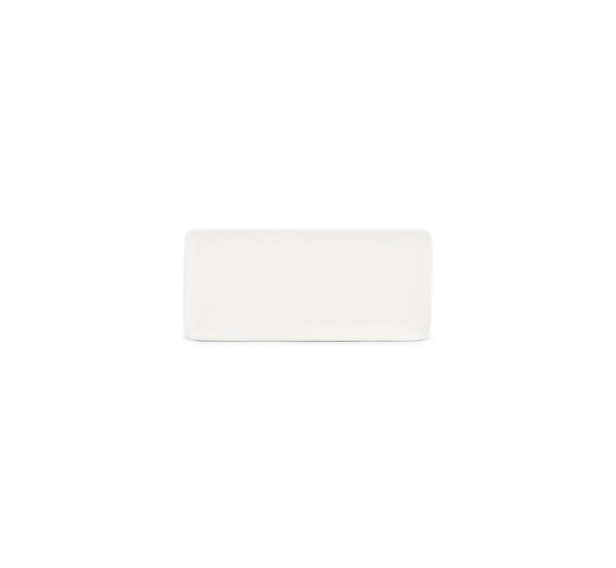 Dusk Plat bord 22x10cm white