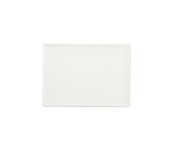 F2D Teller flach 28x20cm white Dusk