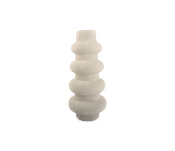  S|P Collection Tubo Vase 22xH49cm blanc