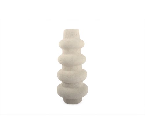 S|P Collection Tubo Vase 22xH49cm blanc