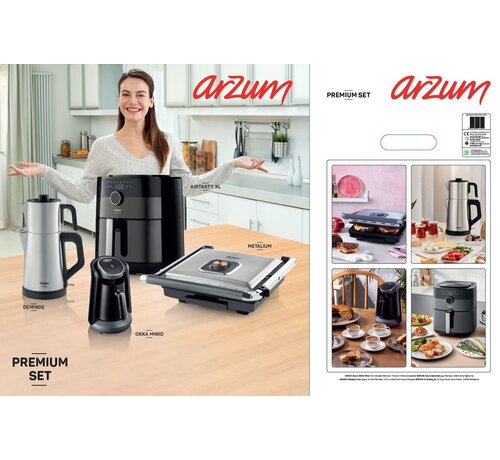 ARZUM ARZUM 4 PARCA PREMIUM SET