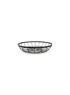 ONA Wire basket 33xH8cm black Cluster