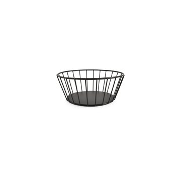 BonBistro Draadmand 17xH7cm zwart Cesta