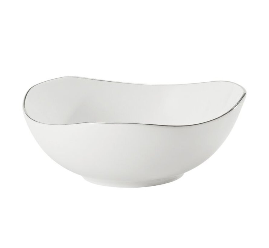 Bricard Porcelain Melun 6-Persoons | 27-Delig Serviesset Zilver