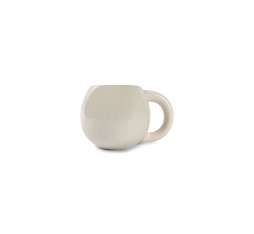 ONA Mug 33cl round grey Lola