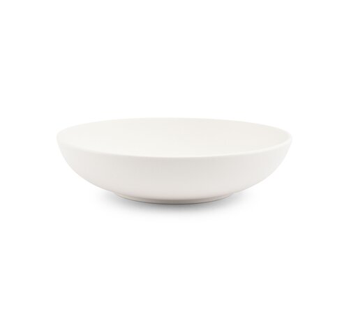 F2D Deep plate 25xH6cm white Dusk