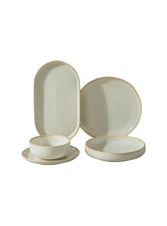 BRICARD PORCELAIN Bricard Porcelain Pau With - Beige 6-Persons | 25-Design Services set