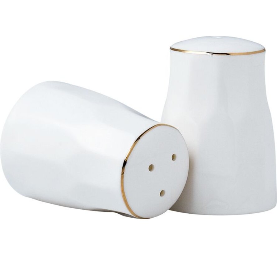 Bricard Porcelain Muret Serviettes 6 Personnes | 27 Piècesensemble Or