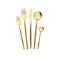 Karaca Jupiter Matte Gold Cutlery Set, 30 Piece