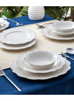 ACR ACR Karmen Geschirrset 24-teilig / 6 Personen Silber