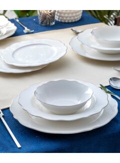 ACR ACR Stream Dinnerware set 24 Piece | 6 Person Gold