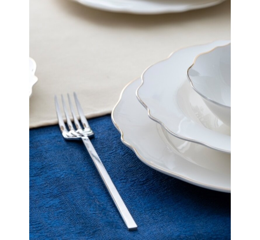 ACR Stream Dinnerware set 24 Piece | 6 Person Gold