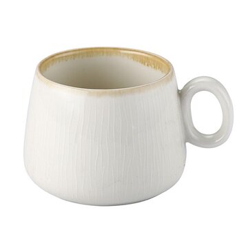 BRICARD PORCELAIN BRICARD PAU MOKKENSET | WIT-BEIGE 2-DELIG