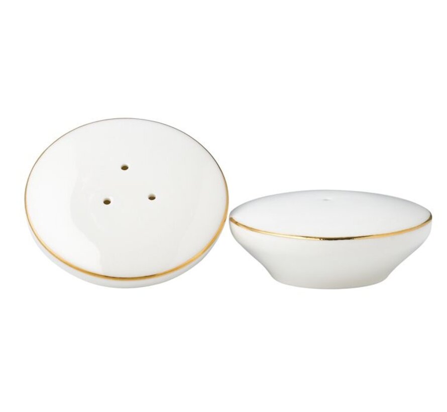 Bricard Porcelain Canet  6-Kisilik | 27-parça Yemek Takımı Gold