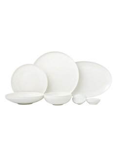 BRICARD PORCELAIN Bricard Porcelain Canet 6-Persoons | 27-Delig Serviesset Wit