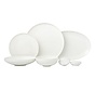 Bricard Porcelain Canet  6-Kisilik | 27-parça Yemek Takımı Beyaz
