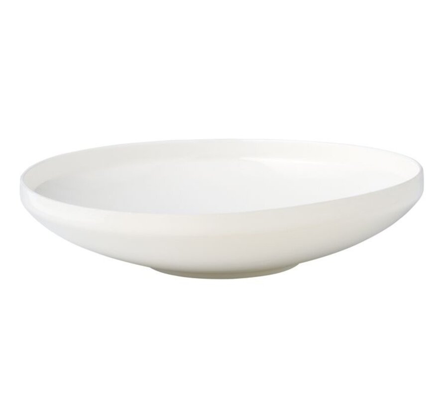 Bricard Porcelain Canet Serviettenset für 6 Personen | 27 Teile Weiß