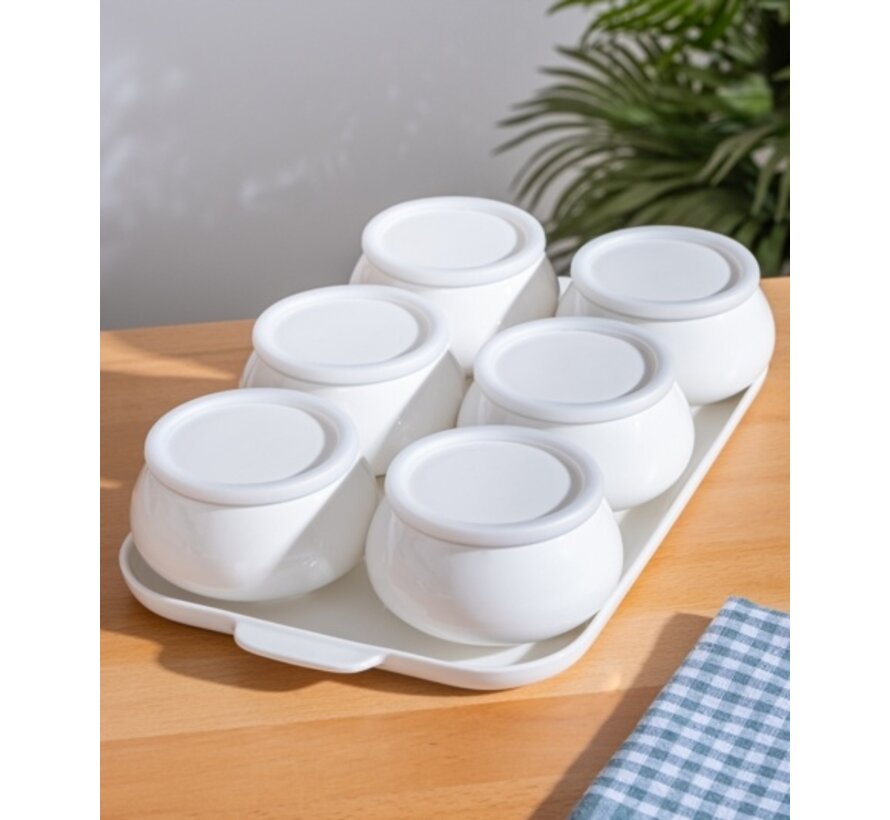 Bondy Bowl / Breakfast Set With Lid 13 Pieces
