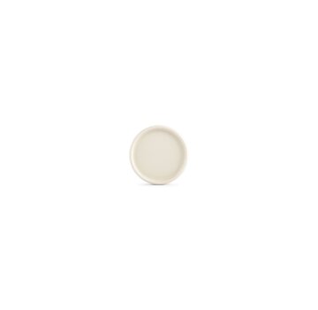 F2D Assiette plate 12,5cm vanilla Curvo