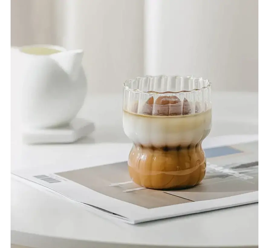 Line 2 delige Borosilikatglas 300 ml