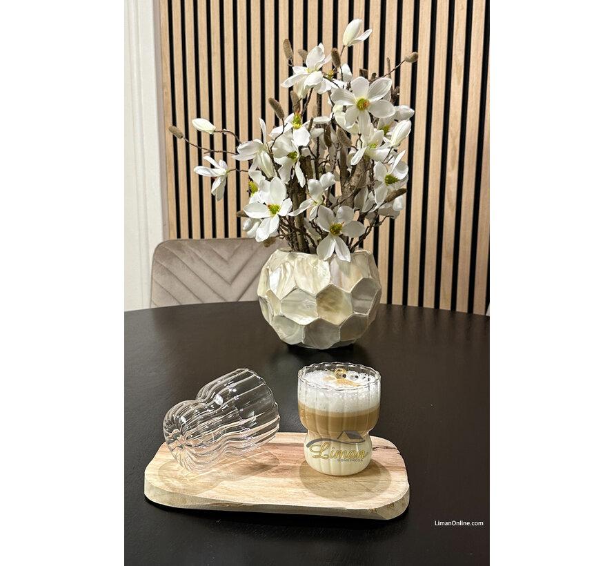 Line 2 delige Borosilikatglas 300 ml
