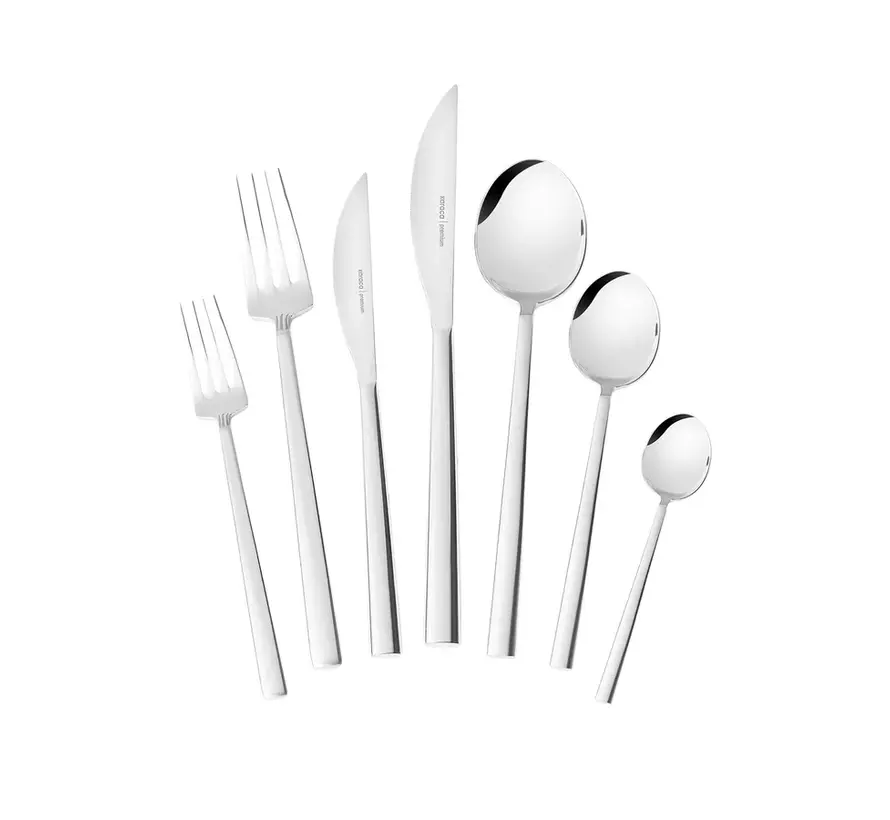 Karaca Carmelo Premium with Boxed Cutlery Set, 91 Piece