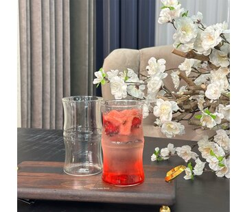 MLX Bamboo 2 delige Borosilikatglas 400 ml