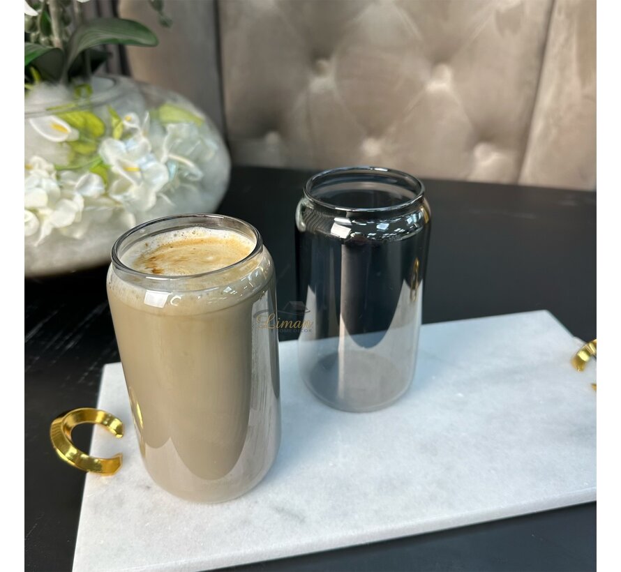 Pepsi Black 2 delige Borosilikatglas 330 ml