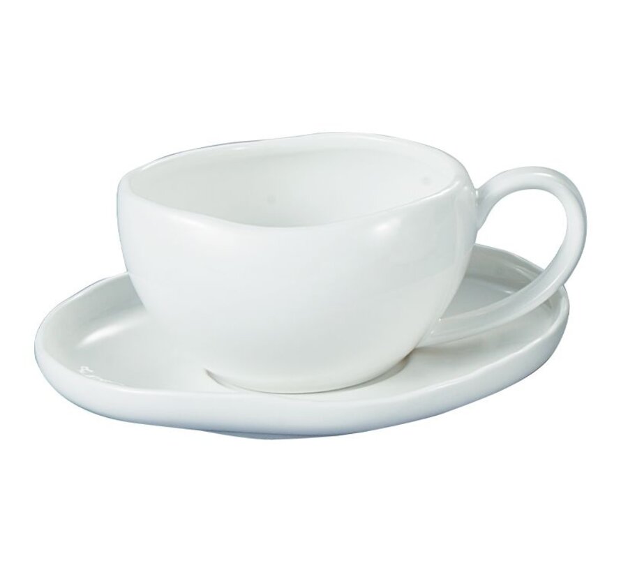 Cupid White Espressoset 12 Delig | 6 Persoons