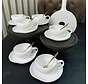 Cupid White COFFEE SET | 12 PERSONS / 6-PIECE