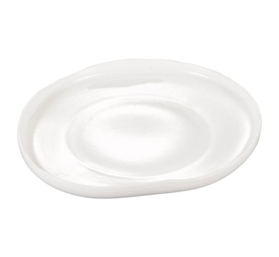 Cupid White Servis Tabağı 27.6x24.6xH3.5 cm 1 Adet
