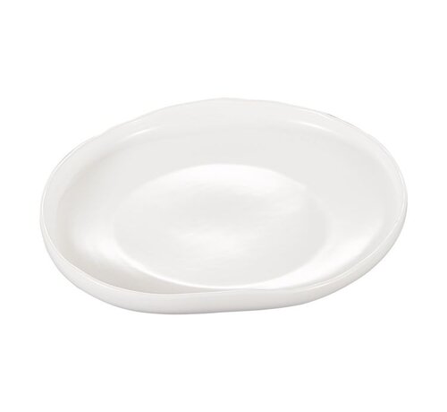 Cupid White Teller flach 19.4x17.3x H3.0 cm 1 stück