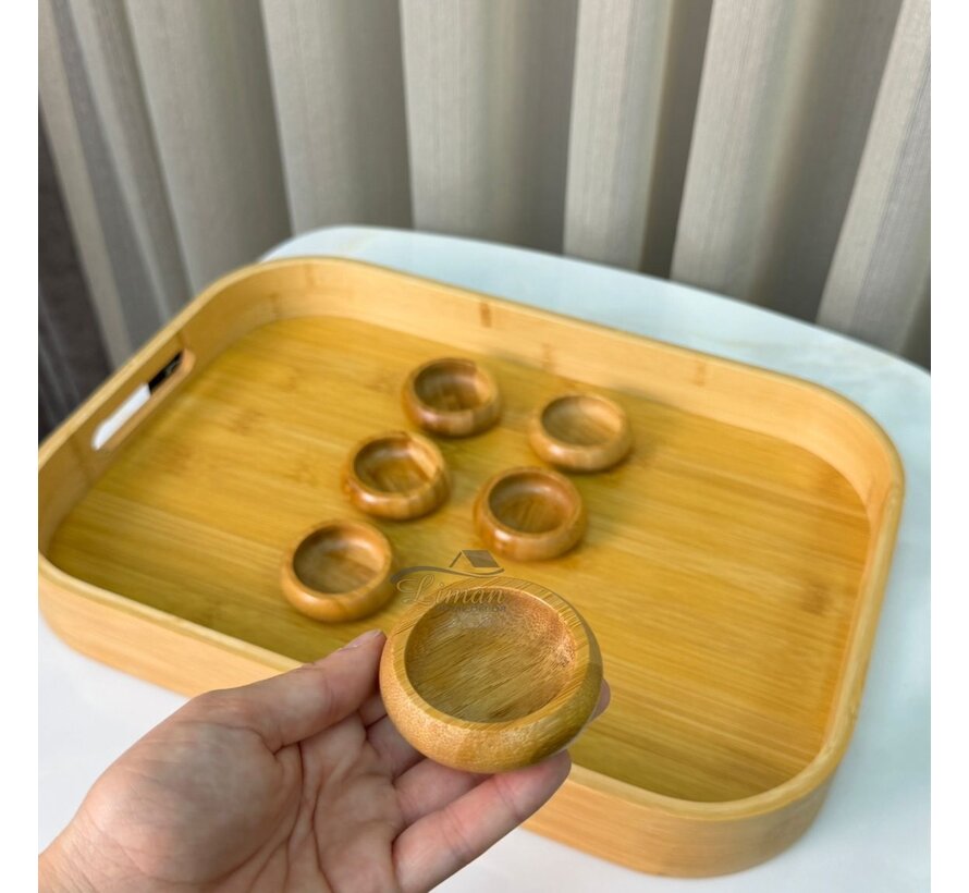 ACR BAMBOE MINI SAUS SCHAAL 6 DELIG
