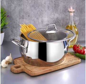 polochef Polochef proline RVS Derin Tencere - 20 cm