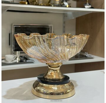 LUXE OVAAL SCHAAL GOLD