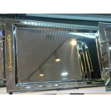 TIAMO ROMA DIENBLAD ZILVER - GOUD  -L-