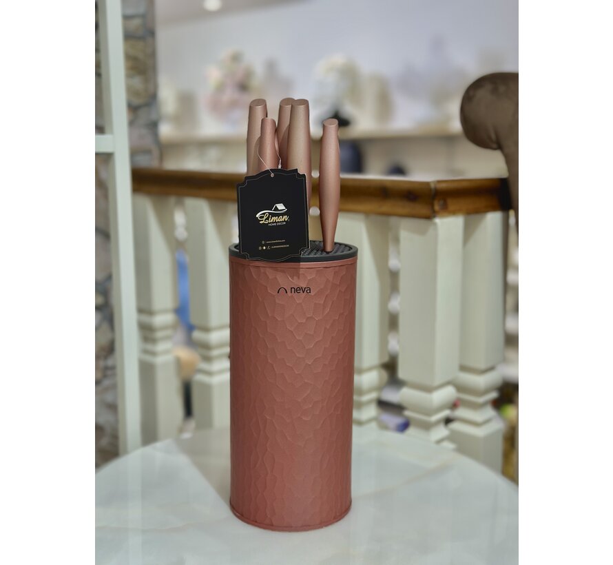 Neva Rose Chocolate Petek Messenset 6 Delig