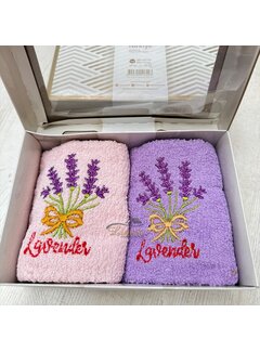 IPEKCE Ipekce Keuken Handdoek 2 Delig Paars