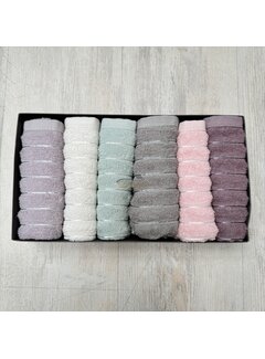 IPEKCE Ipekce Vera Handdoekset 30 x 50cm 6 Delig