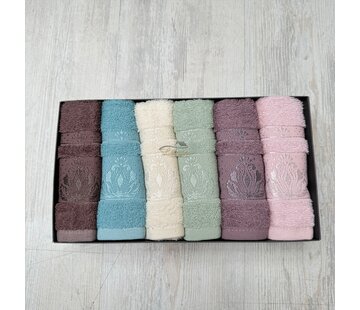 IPEKCE Ipekce Destina Havlu Seti 6 Adet 30 x 50cm