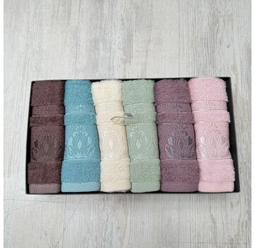 IPEKCE Ipekce Destina Handdoekset 30 x 50cm 6 Delig