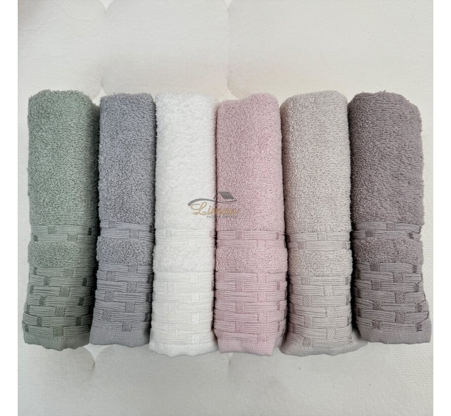 IPEKCE RABEL HANDDOEK 50 X 90CM 6 DELIG