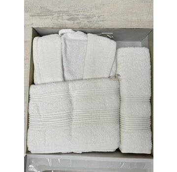 IPEKCE Ipekce 3 - Delige Badjas set  Cream